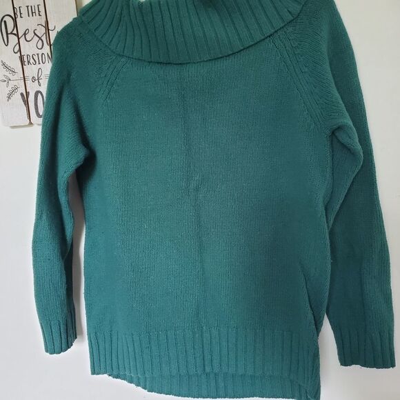 Old Navy Green Cowl Neck Pullover Sweater Size XL - Picture 5 of 8